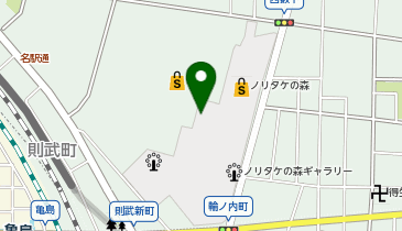 ノリタケの森タクシー乗り場の地図画像