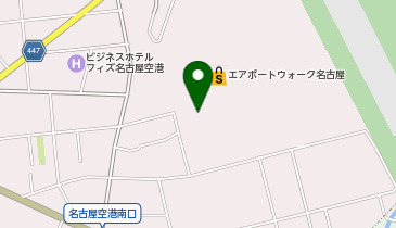 エアポートウォーク名古屋タクシーのりばの地図画像