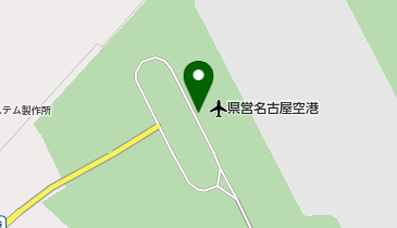 県営名古屋空港タクシー乗り場の地図画像