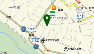 三重近鉄タクシー株式会社 伊勢営業所 乗り場の地図画像