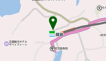 賢島駅前タクシー乗り場の地図画像