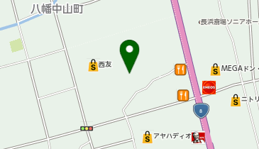 長浜楽市タクシー乗り場の地図画像