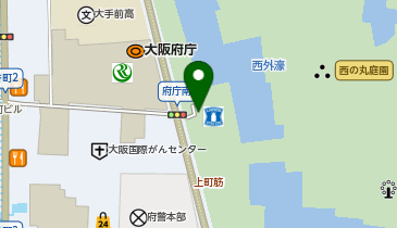 大手前タクシーのりばの地図画像