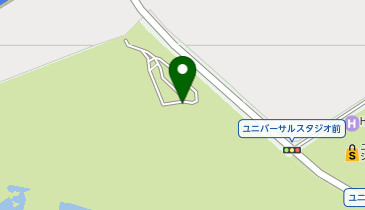 USJタクシーのりばの地図画像