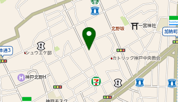 松竹タクシー株式会社タクシー乗り場の地図画像