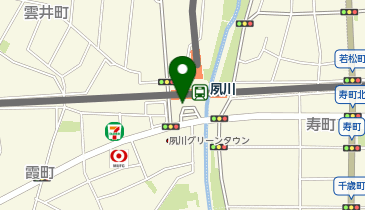 夙川駅前タクシー乗り場の地図画像