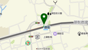 阪急御影駅北口タクシー乗り場の地図画像