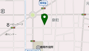 日本交通 豊岡営業所タクシー乗り場の地図画像