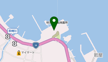 岩屋ポートビルタクシーのりばの地図画像