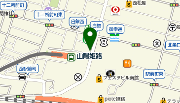 山陽姫路駅前タクシー乗り場の地図画像