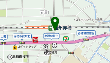 播州赤穂駅南口タクシー乗り場の地図画像
