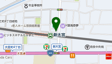 新大宮駅前タクシー乗り場の地図画像