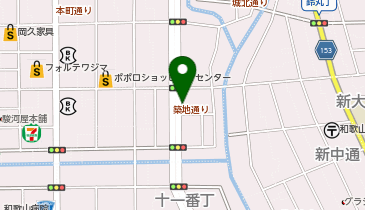 雑賀町タクシー乗り場の地図画像