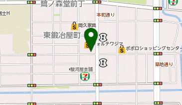 フォルテワジマ前タクシー乗り場の地図画像