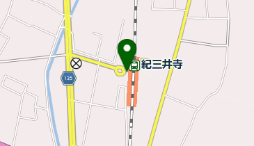 紀三井寺駅前タクシー乗り場の地図画像