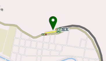 加太駅前タクシー乗り場の地図画像