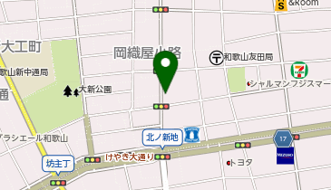 友田町柳通りタクシー乗り場の地図画像