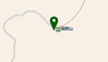 高野山駅前タクシー乗り場の地図画像