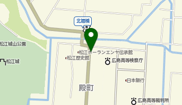 日本交通株式会社タクシーのりばの地図画像