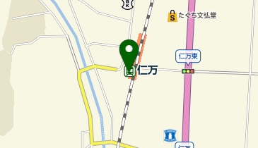 有限会社仁摩タクシー乗り場の地図画像