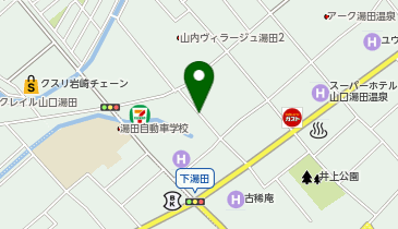 富士の家タクシー乗り場の地図画像