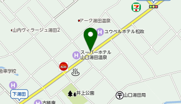 松田屋タクシー乗り場の地図画像