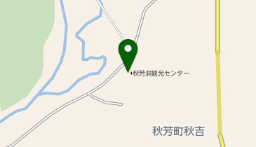 秋芳洞前タクシー乗り場の地図画像