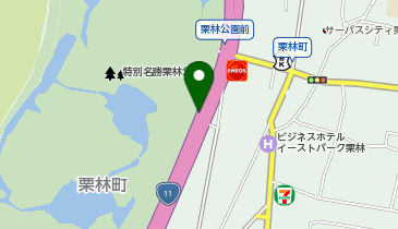 県営東門駐車場内タクシー乗り場の地図画像