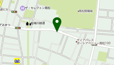 高松無線タクシー乗り場の地図画像