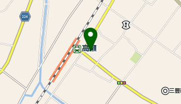 鴨田タクシー株式会社 タクシー乗り場の地図画像