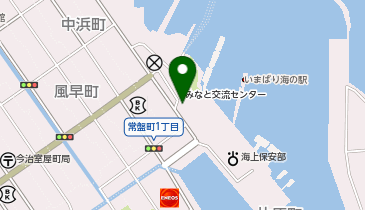 今治港タクシー乗り場の地図画像