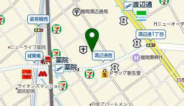 福岡昭和タクシー株式会社の地図画像