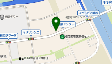 市道地行百道線タクシー乗り場の地図画像