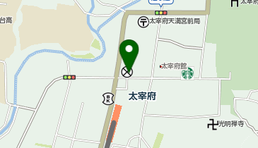 有限会社太宰府タクシー タクシー乗り場の地図画像