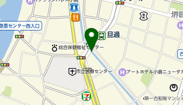 平和橋タクシー乗り場の地図画像