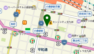 小倉駅前アイム タクシー乗り場2の地図画像