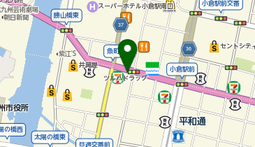 魚町タクシー 大西ビル前乗り場の地図画像