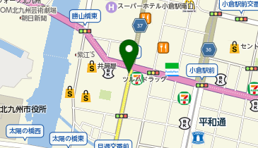 船場町タクシー乗り場の地図画像