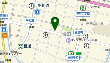 日専連ビル前タクシー乗り場の地図画像