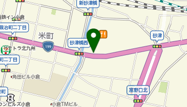チャチャタウン小倉西鉄タクシー乗り場の地図画像