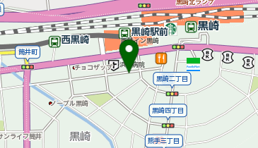 北九西鉄タクシー黒崎待機所の地図画像