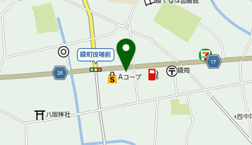 宮交タクシー株式会社 綾営業所 タクシー乗り場の地図画像