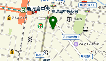 南国交通株式会社 タクシー乗り場の地図画像