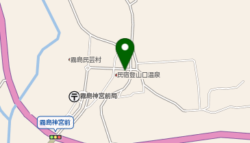 第一交通株式会社 霧島神宮営業所乗り場の地図画像