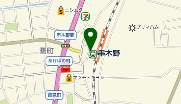 串木野駅前タクシー乗り場の地図画像