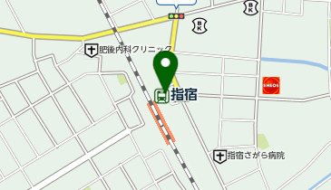 指宿駅前タクシー乗り場の地図画像