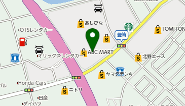 沖縄アウトレットモールあしびなータクシー乗り場の地図画像