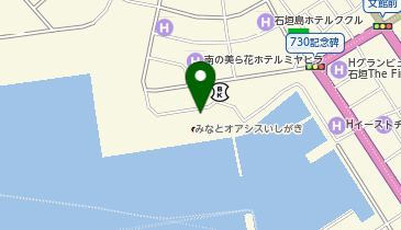 石垣港タクシー乗り場の地図画像