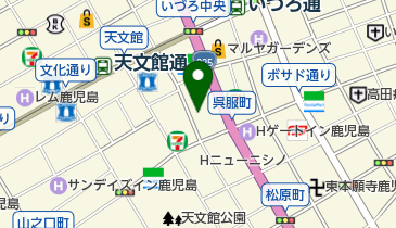 鹿児島さくら代行の地図画像