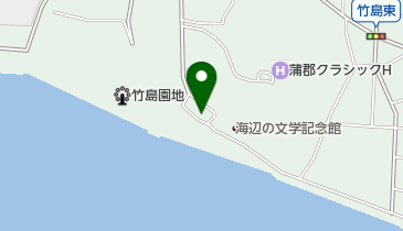 竹島(八百富神社)の地図画像
